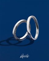 Anello Recarlo Le fedi in Oro Diamante 0.01 Ct W14FD006/BH - W14FD006/BH